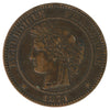 France 1871A 10 Centimes VF-EF (VF30)