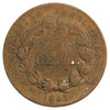 French West Indies 1843 5 Cent VG-F (VG10)