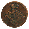 German States 1760 Saxe-Weimar 3 Pfennig Fine (F12)