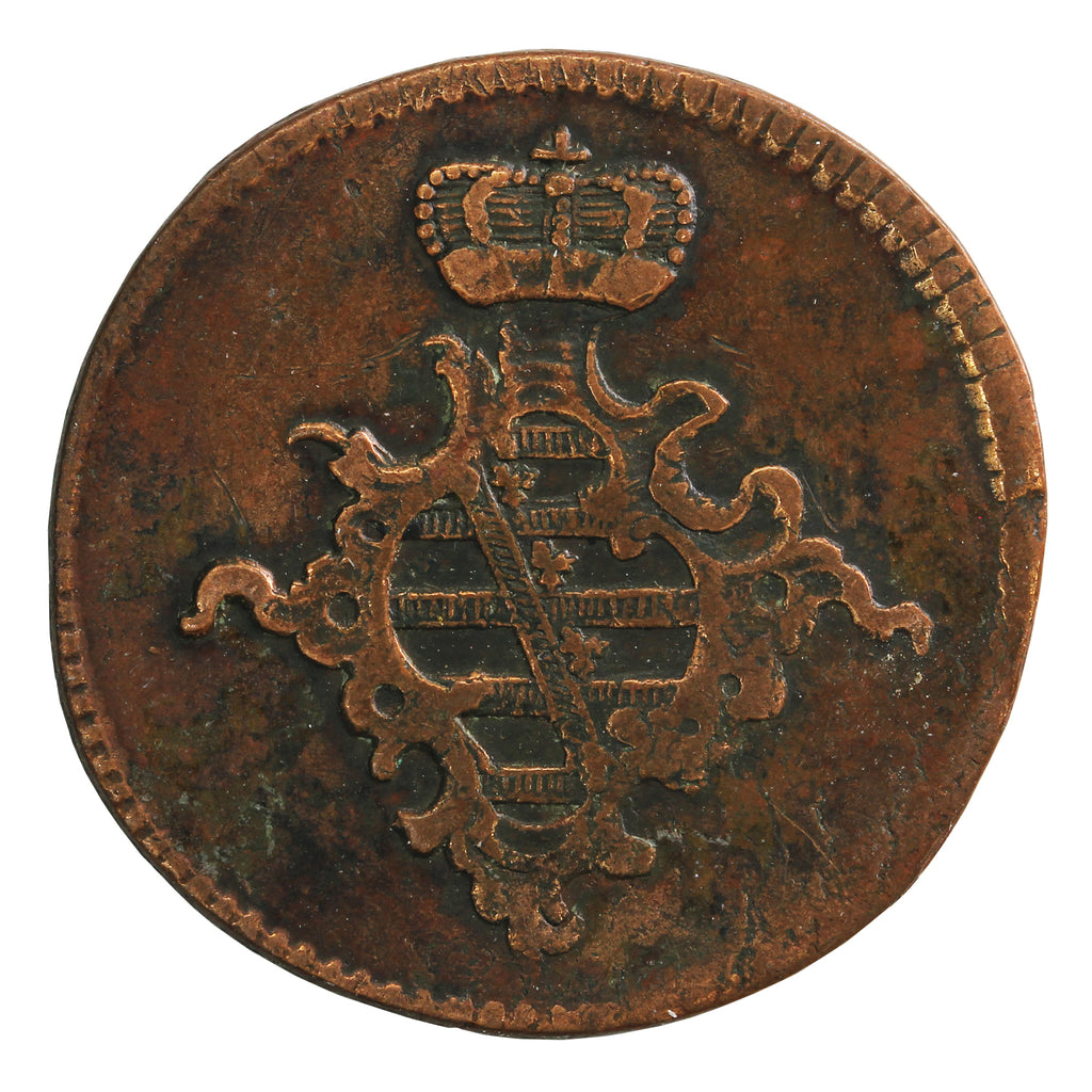 German States 1760 Saxe-Weimar 3 Pfennig Fine (F12)