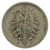 German Empire 1876F 5 Pfennig Very Fine (VF20)
