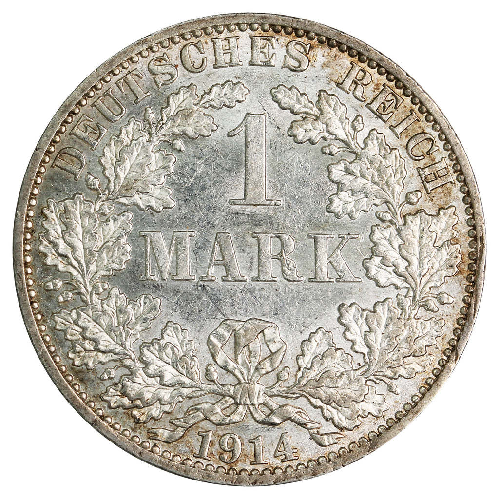 German Empire 1914A Mark UNC+ (MS62)
