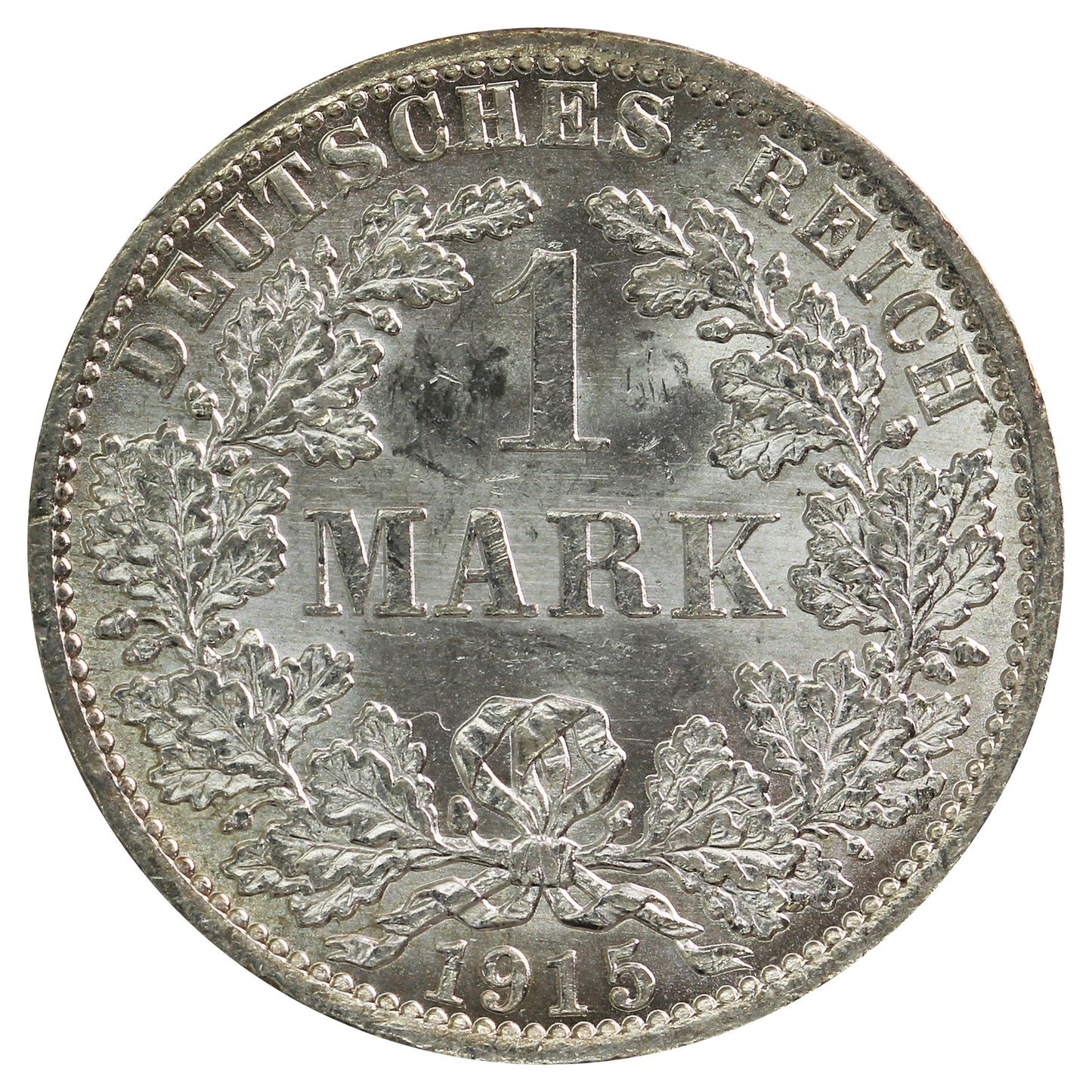 German Empire 1915A Mark Brilliant Uncirculated (MS63)