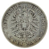German States 1876A Prussia 2 Marks Very Fine (VF20)