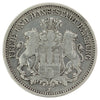 German States 1876J Hamburg 2 Marks F-VF (F15)
