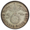 German Third Reich 1939B 5 Marks Extra Fine (EF40)