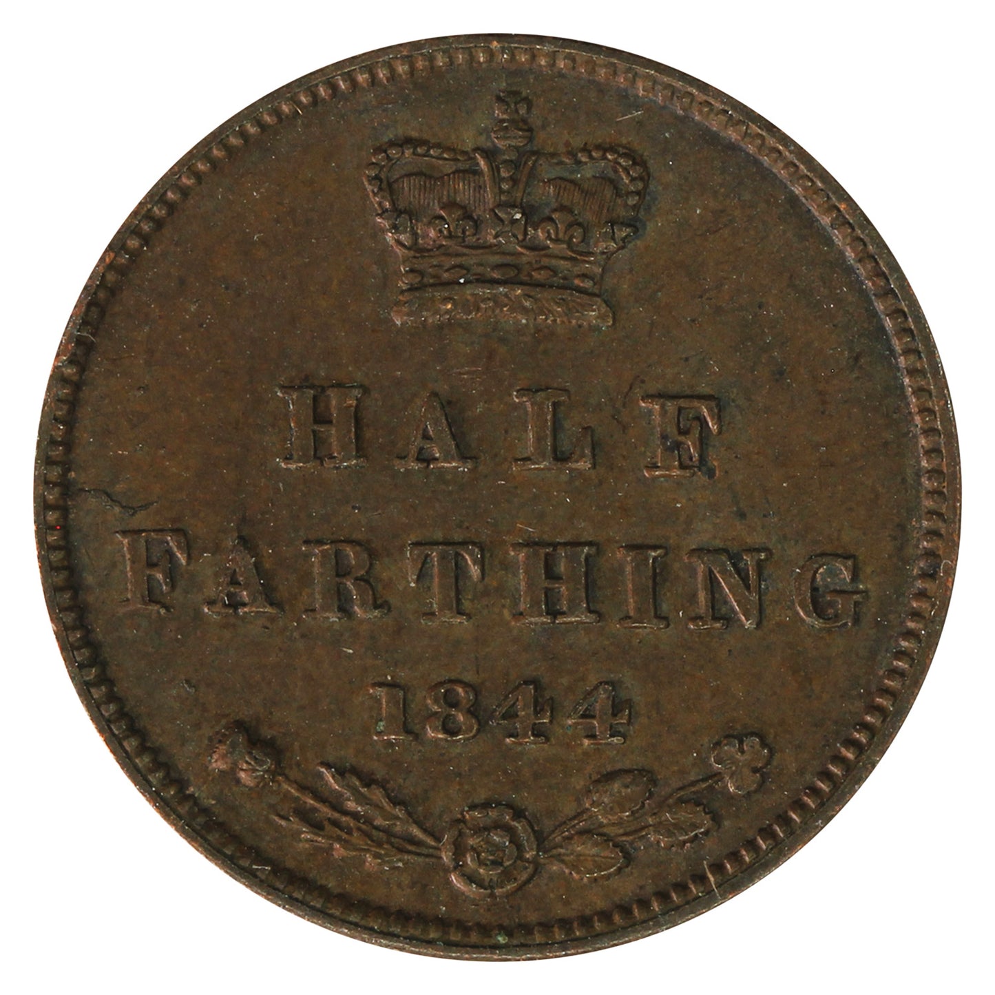 Great Britain 1844 1/2 Farthing Extra Fine (EF40)