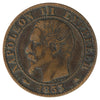 France 1853BB 5 Centimes Very Fine (VF20)