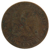 France 1864A 5 Centimes Fine (F-12)