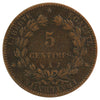 France 1893A 5 Centimes VF-EF (VF-30)