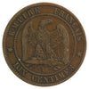 France 1861A 10 Centimes F-VF (F15)