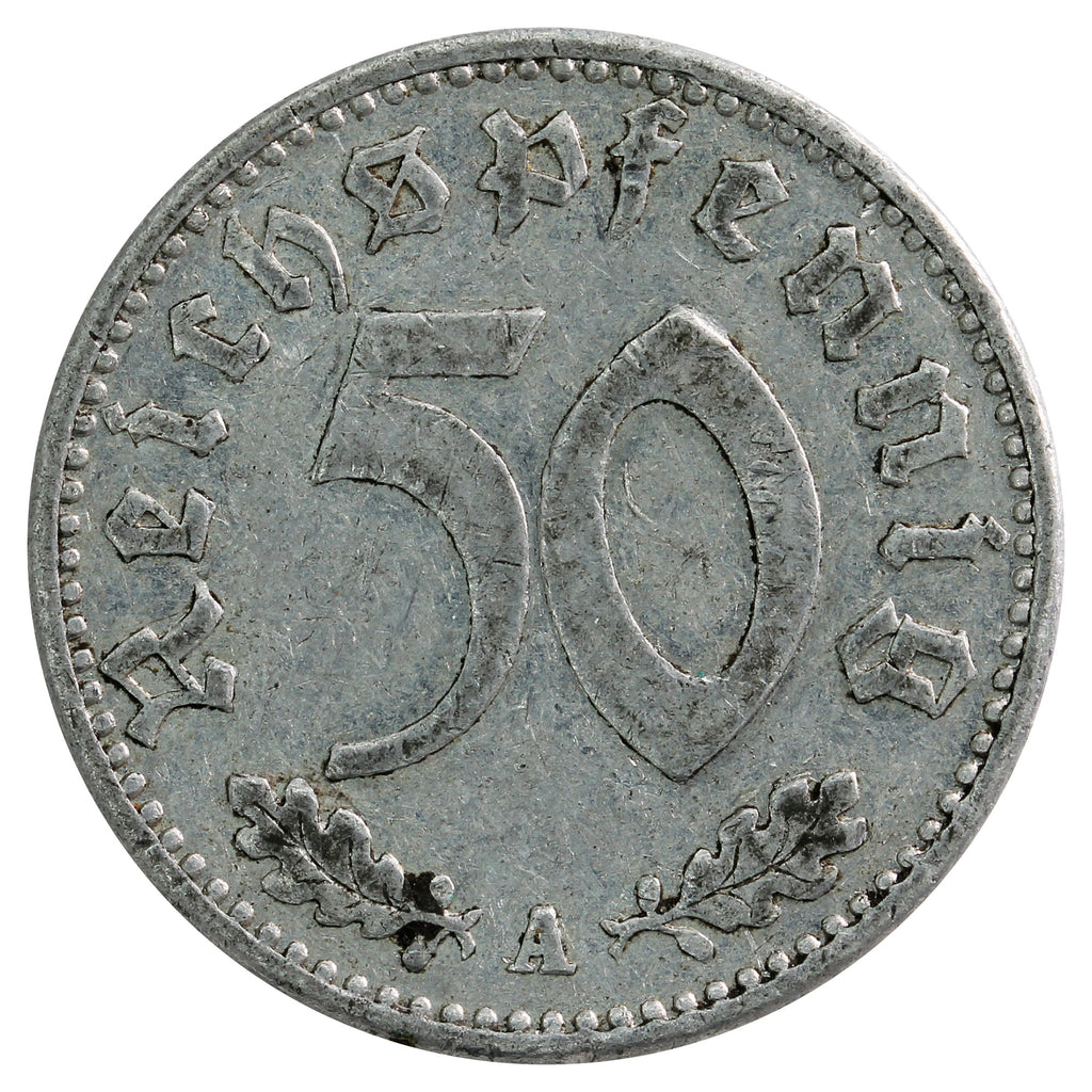 German Third Reich 1940A 50 Pfennig VF-EF (VF30)
