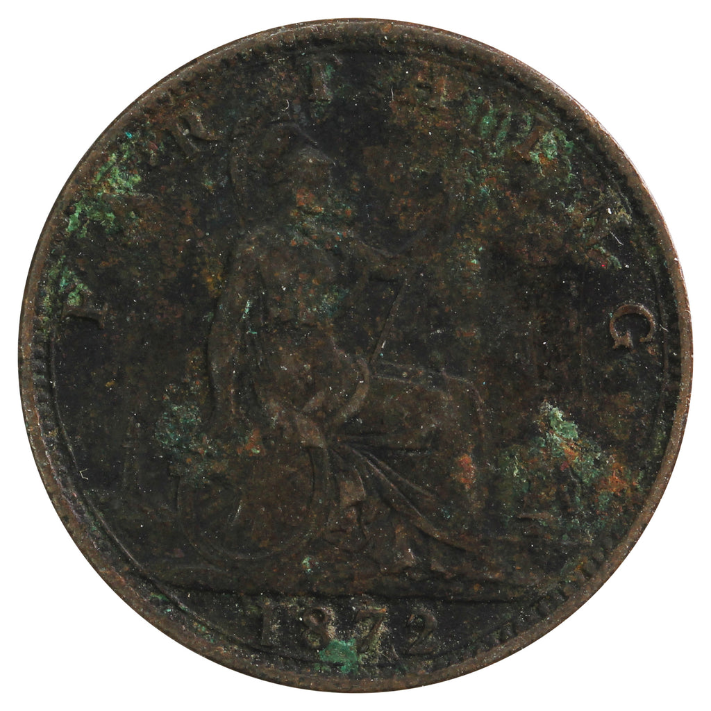 Great Britain 1872 Farthing Very Fine (VF20)