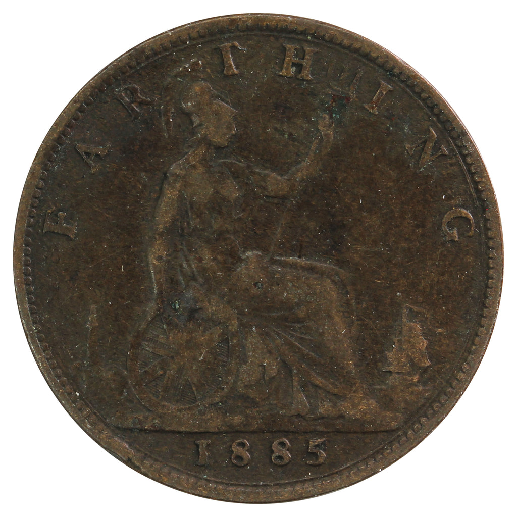 Great Britain 1883 Farthing F-VF (F15)