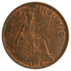 Great Britain 1927 Farthing Extra Fine (EF40)