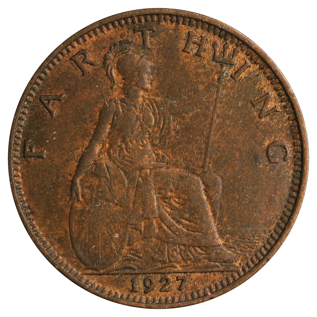 Great Britain 1927 Farthing Extra Fine (EF40)