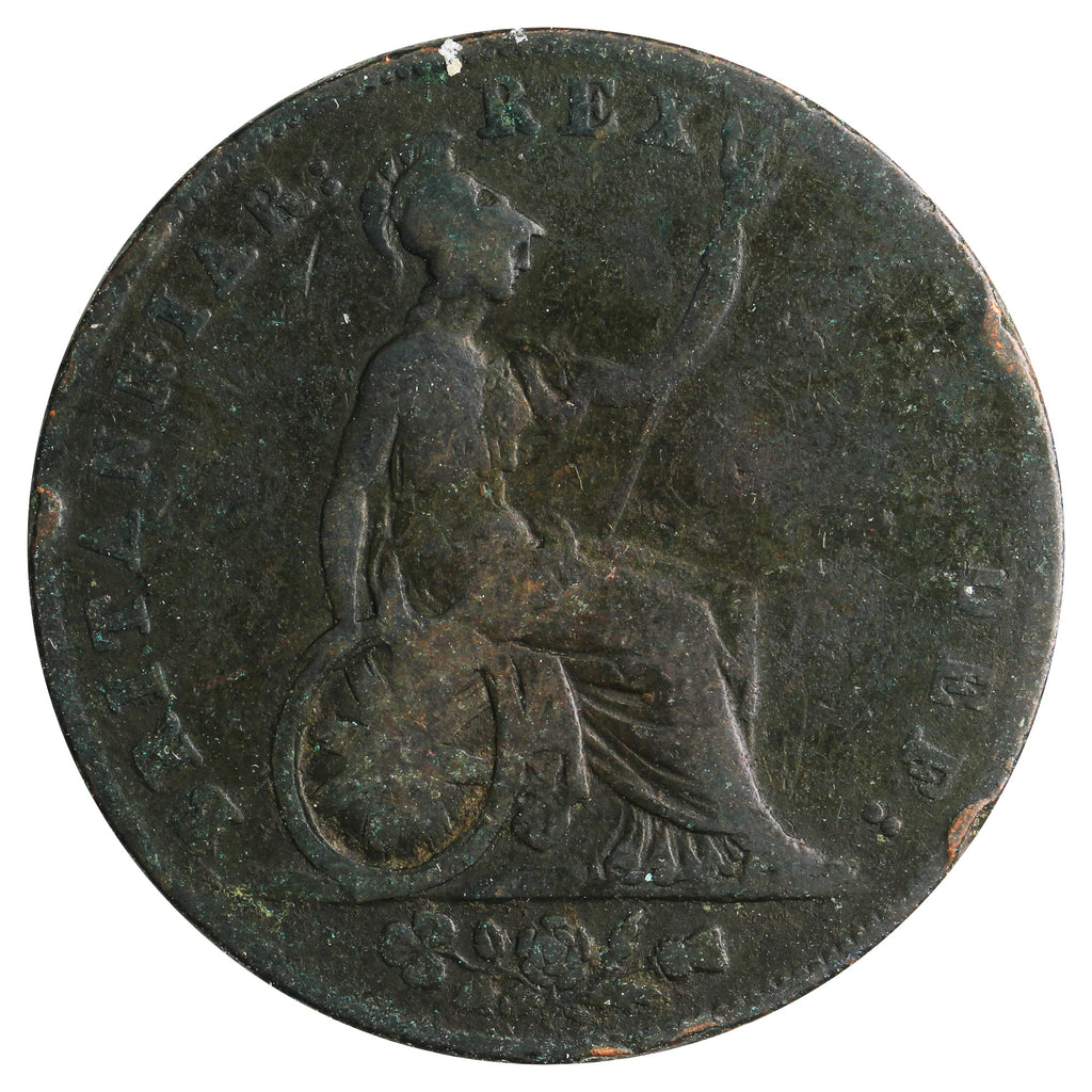 Great Britain 1826 1/2 Penny Very Good (VG8)