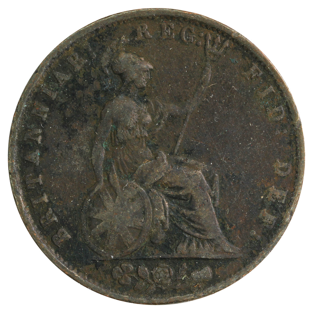 Great Britain 1855 1/2 Penny Fine (F12)