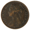 Great Britain 1881 1/2 Penny Very Fine (VF20)