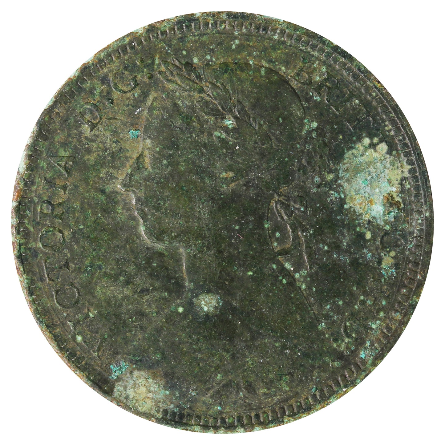 Great Britain 1892 1/2 Penny Very Fine (VF20)