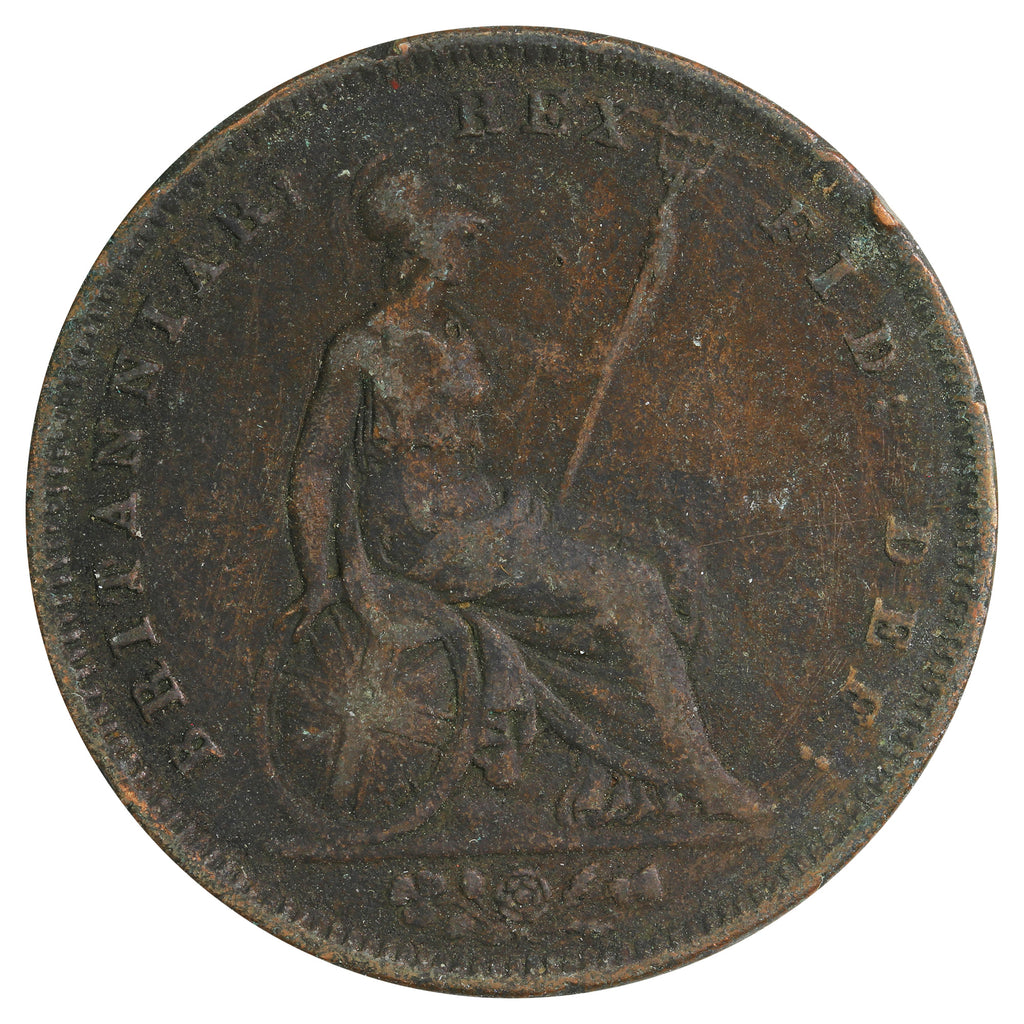 Great Britain 1831 Penny Fine (F12)