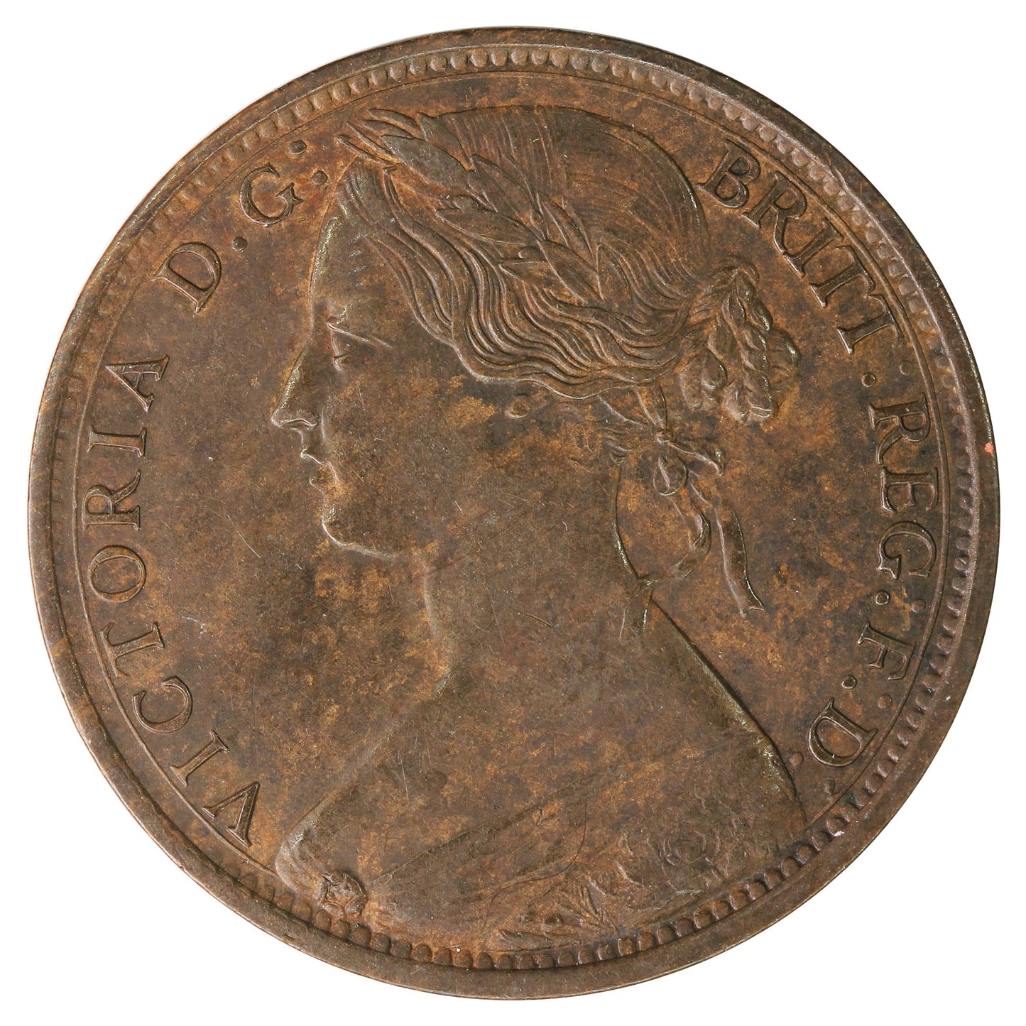Great Britain 1863 Penny Extra Fine (EF40)
