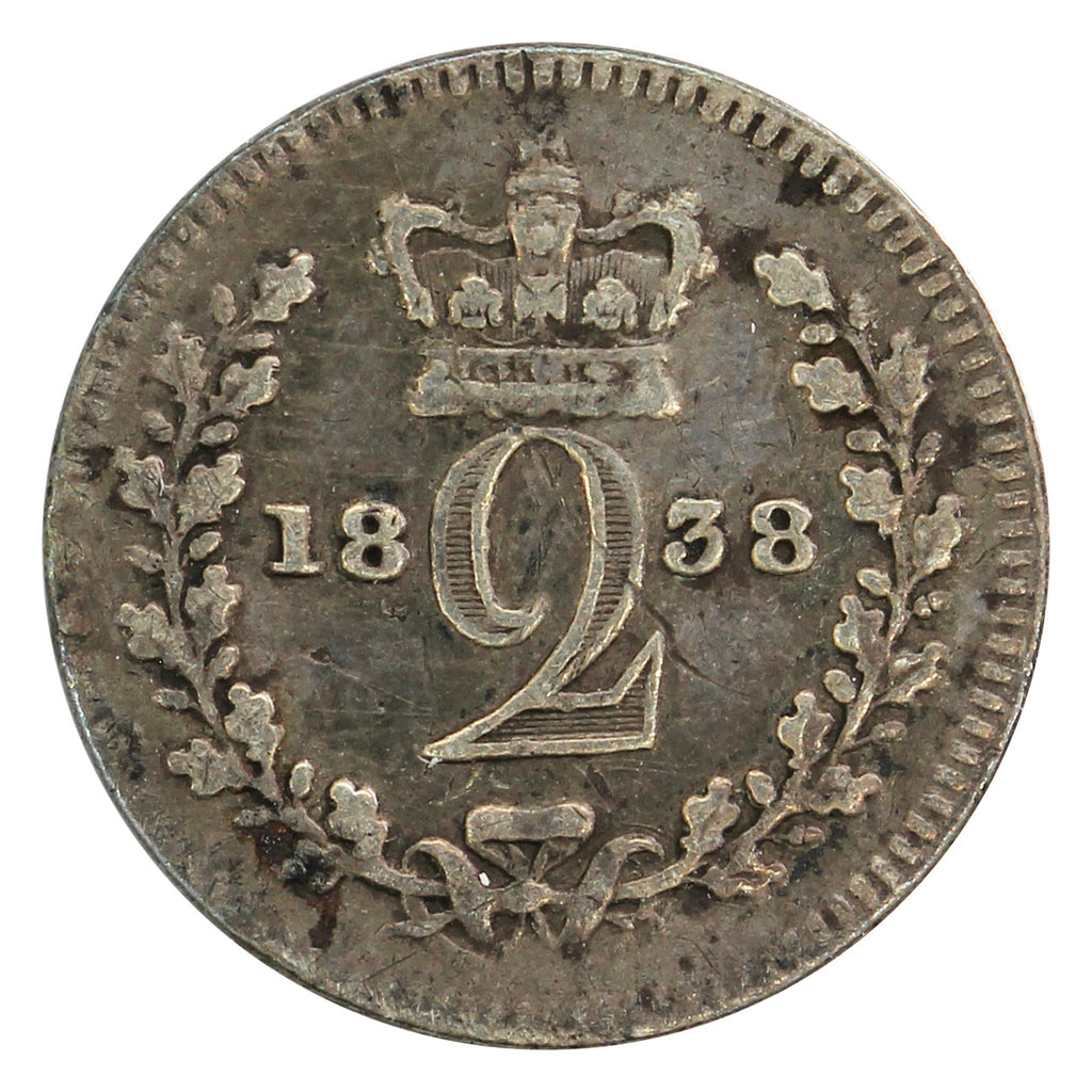 Great Britain 1838 2 Pence VG-F (VG10)