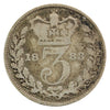 Great Britain 1883 3 Pence Very Good (VG-8)