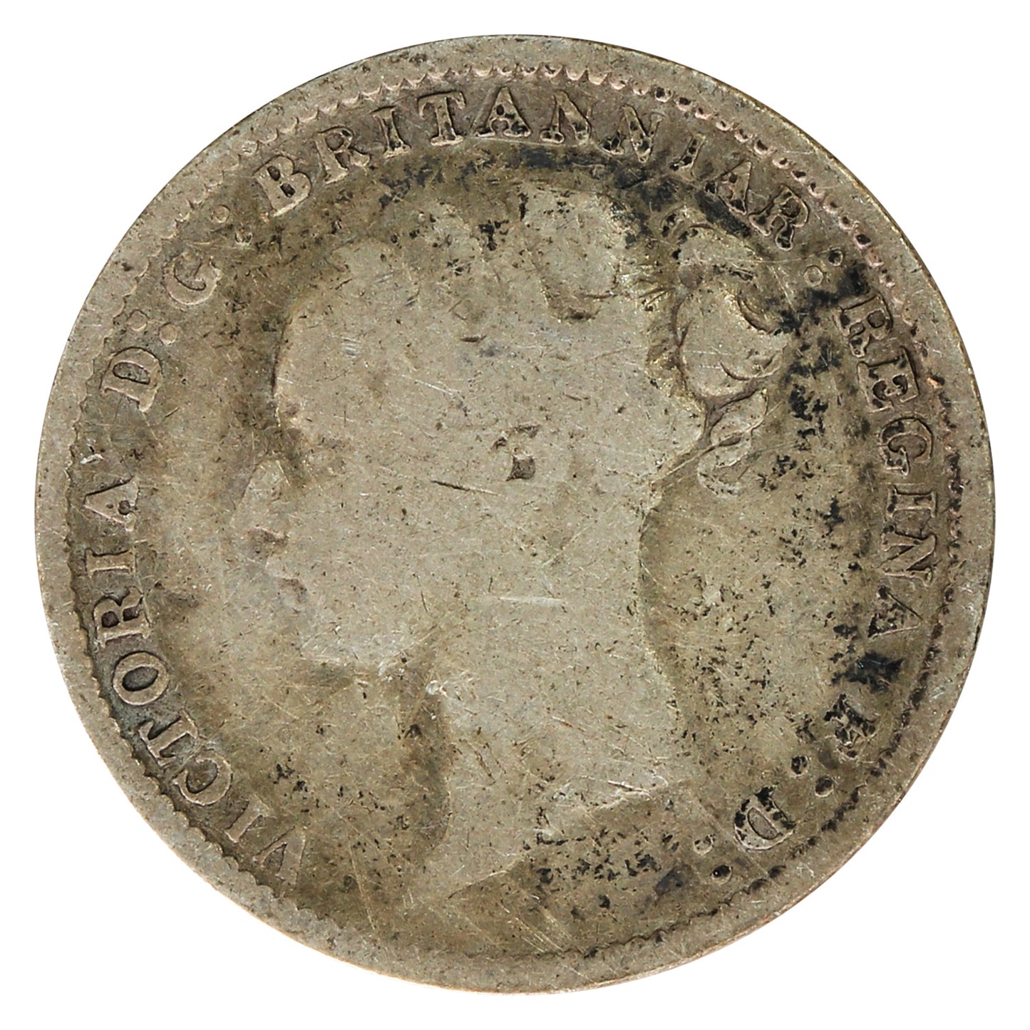 Great Britain 1883 3 Pence Very Good (VG-8)