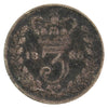 Great Britain 1886 3 Pence Fine (F12)