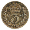 Great Britain 1894 3 Pence Very Fine (VF20)