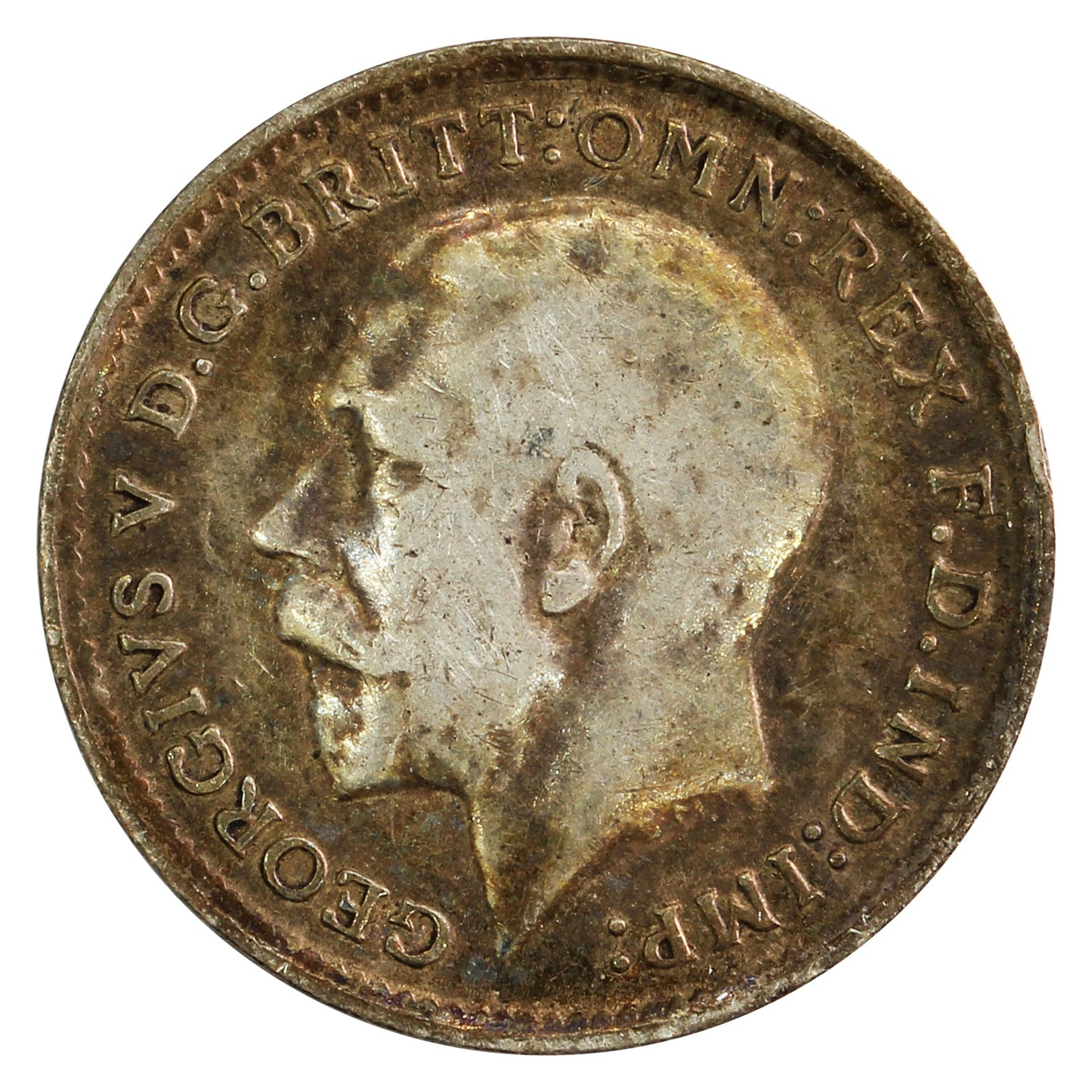 Great Britain 1912 3 Pence Circulated