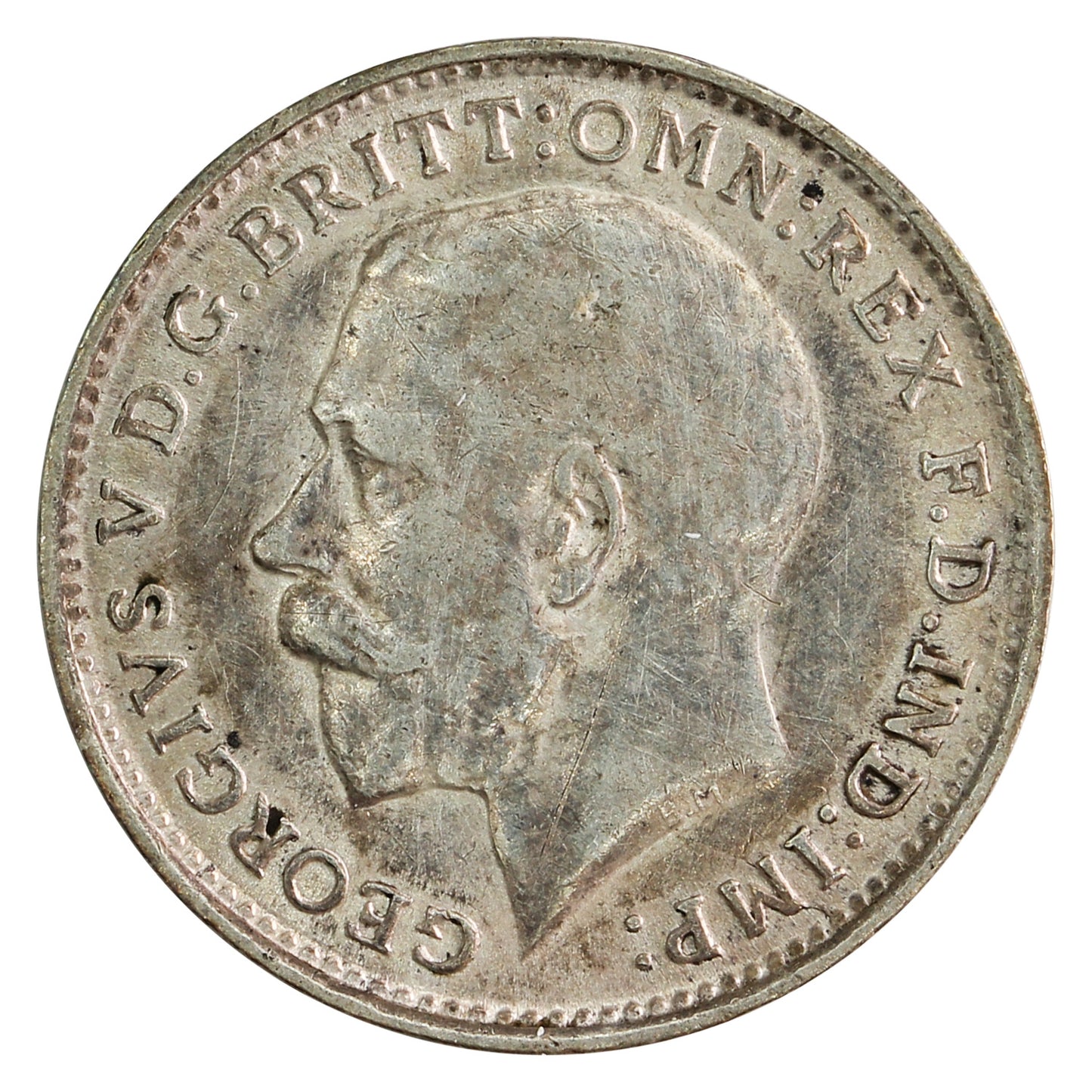 Great Britain 1913 3 Pence Extra Fine (EF40)