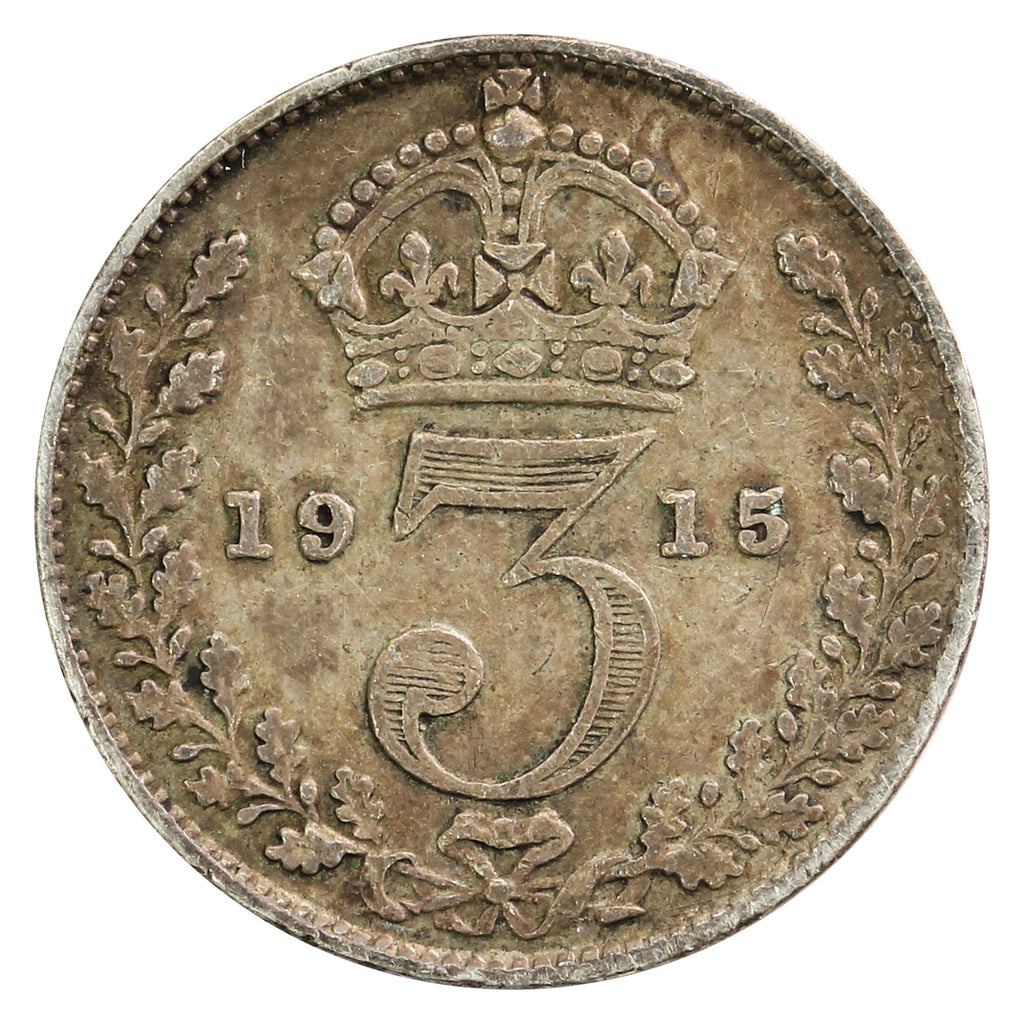 Great Britain 1915 3 Pence Circulated