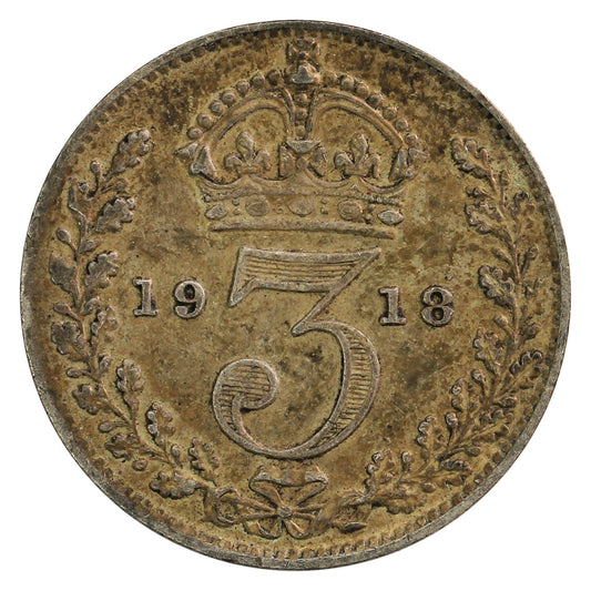 Great Britain 1918 3 Pence Circulated