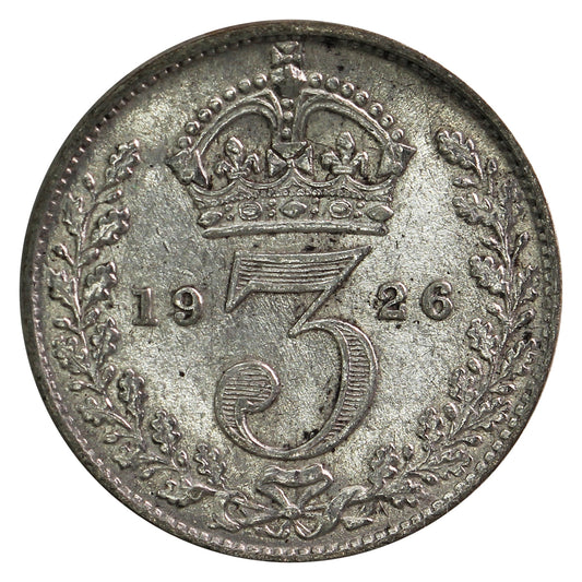 Great Britain 1926 3 Pence Extra Fine (EF40)