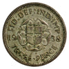 Great Britain 1938 Silver 3 Pence Circulated