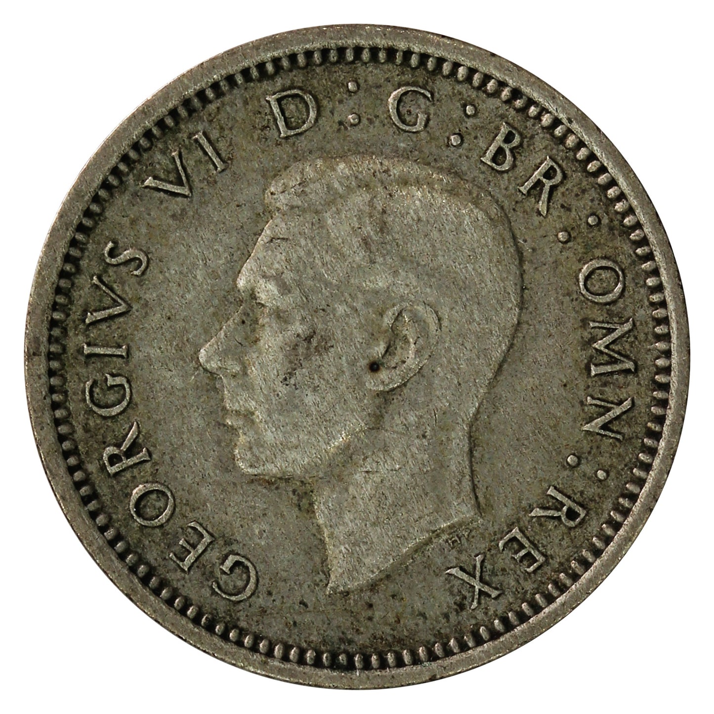 Great Britain 1939 Silver 3 Pence Circulated