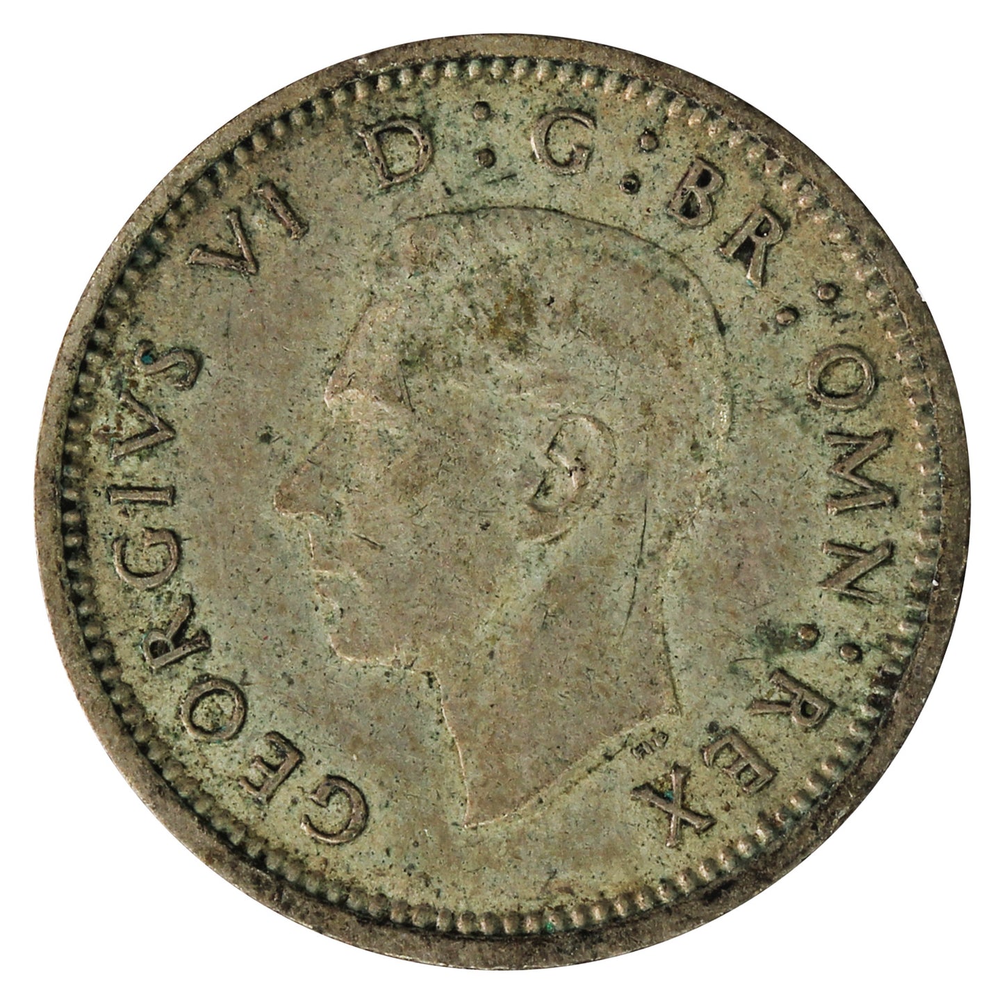 Great Britain 1941 Silver 3 Pence Circulated