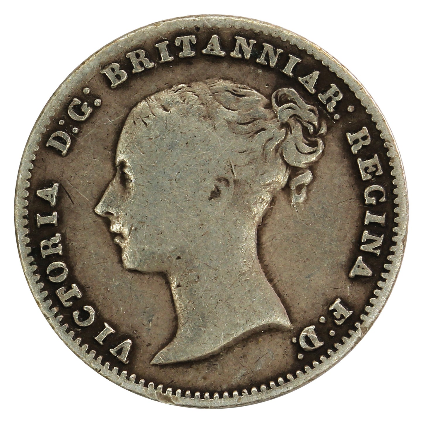 Great Britain 1855 5 Over 3 4 Pence Very Good (VG8)