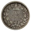Great Britain 1835 6 Pence Fine (F12)