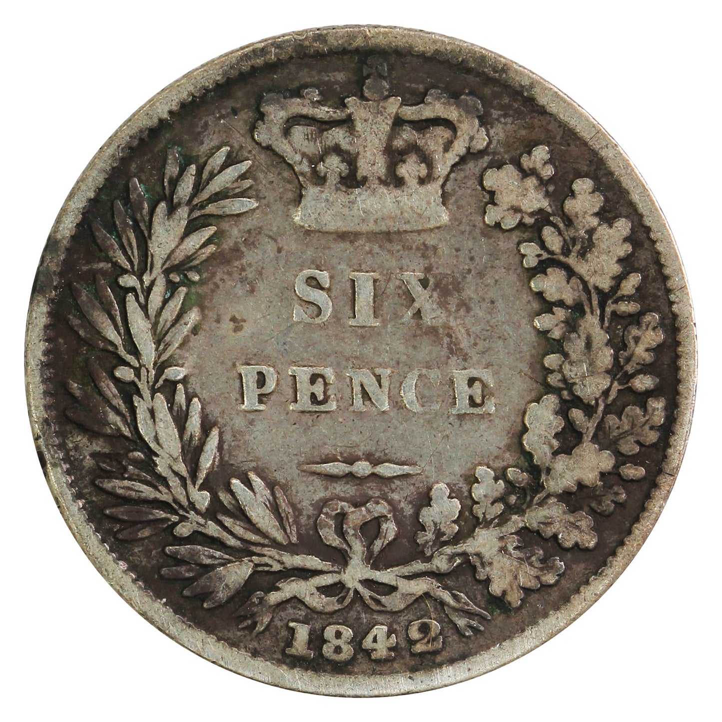 Great Britain 1842 6 Pence VG-F (VG10)