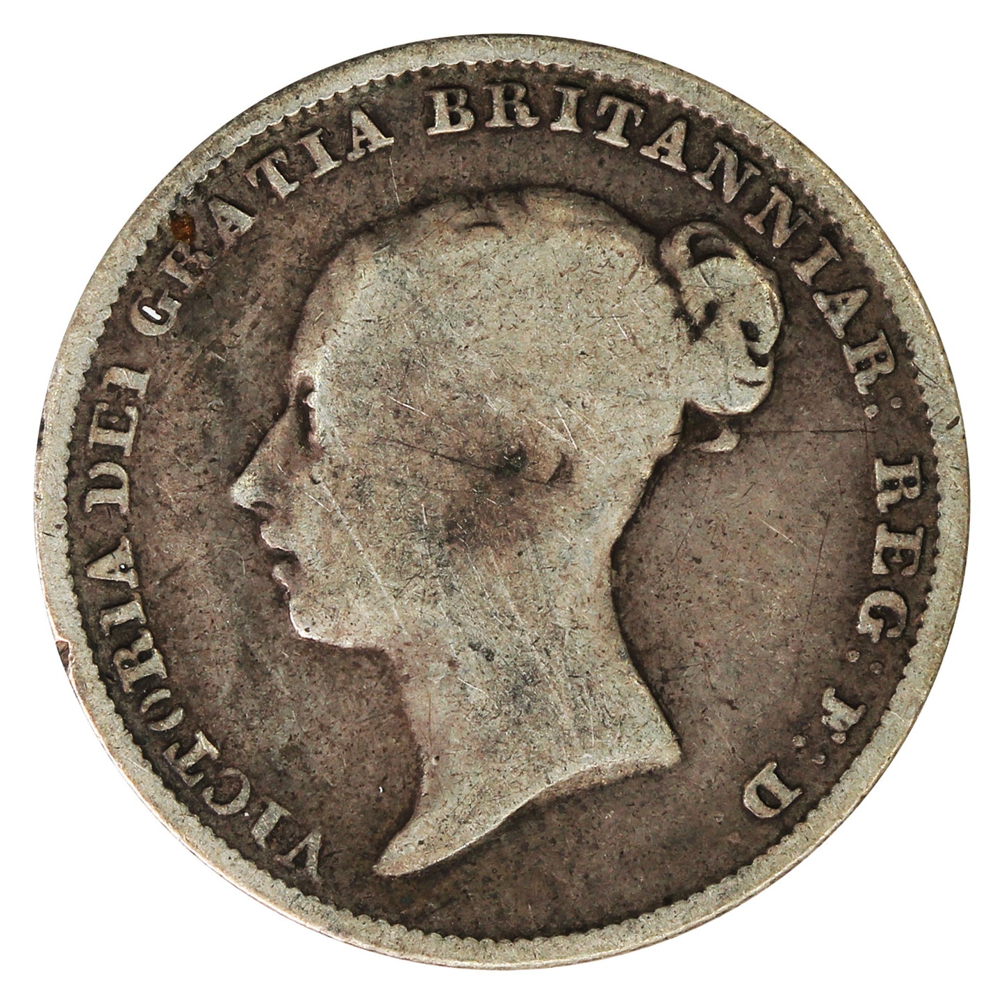 Great Britain 1842 6 Pence VG-F (VG10)