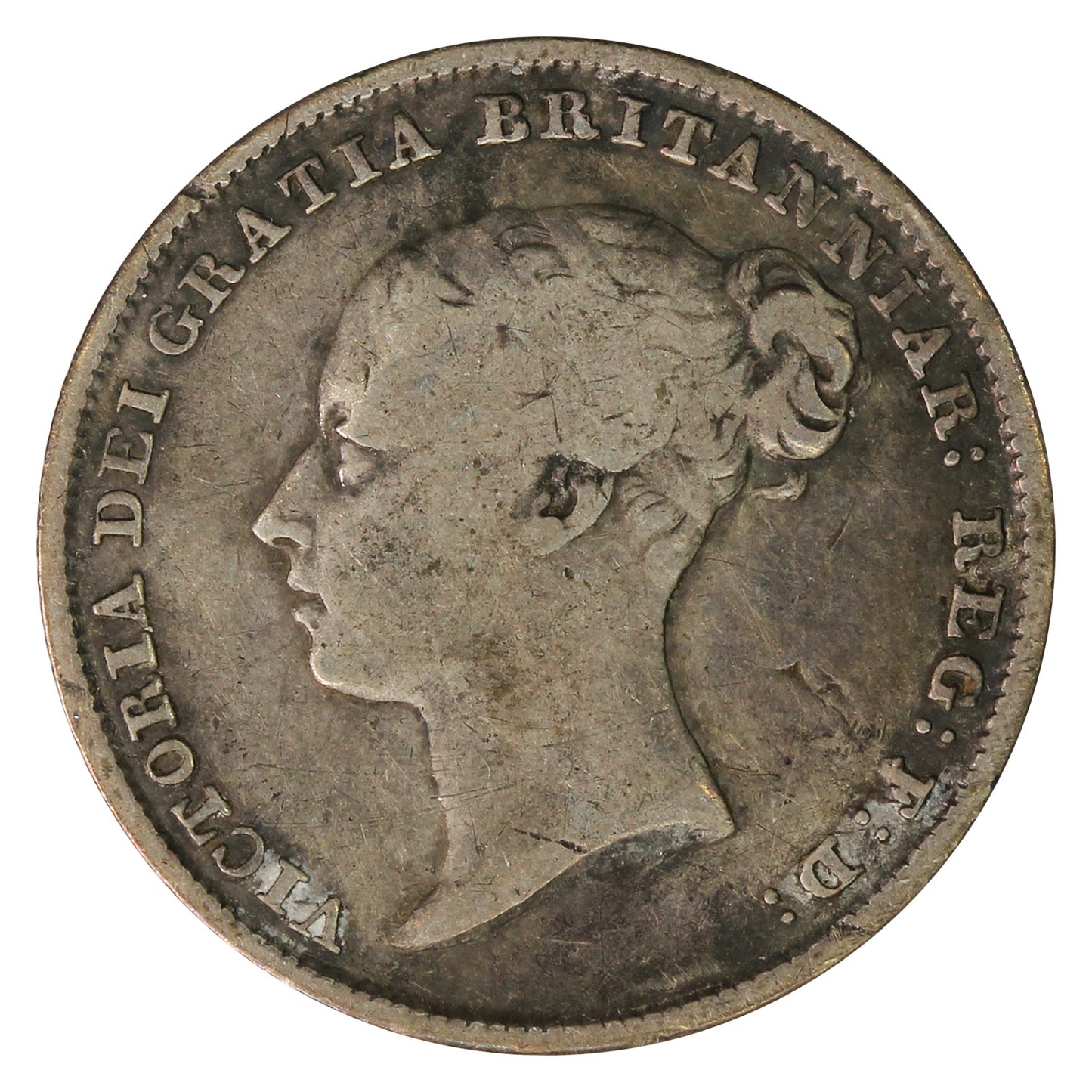 Great Britain 1844 6 Pence Fine (F12)