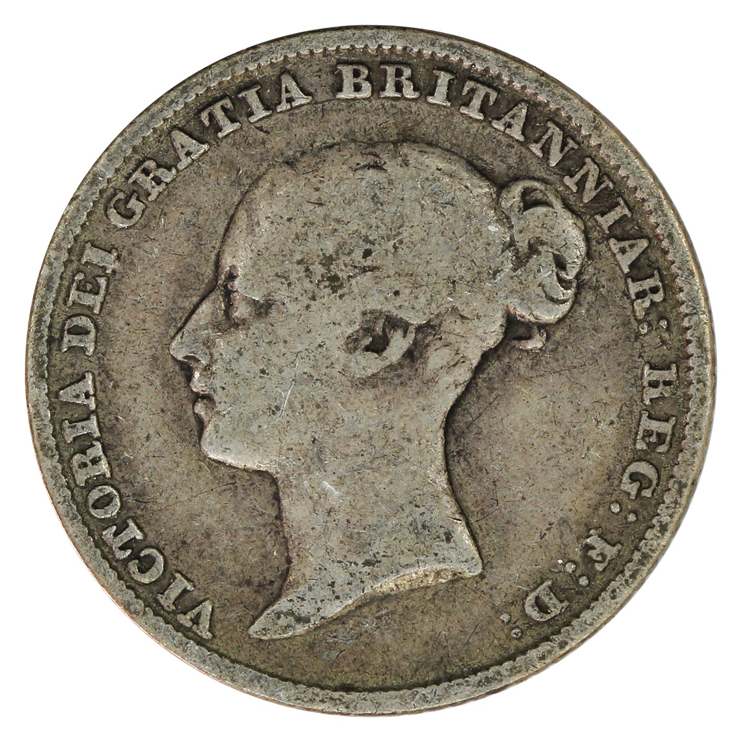 Great Britain 1851 6 Pence Very Good (VG8)