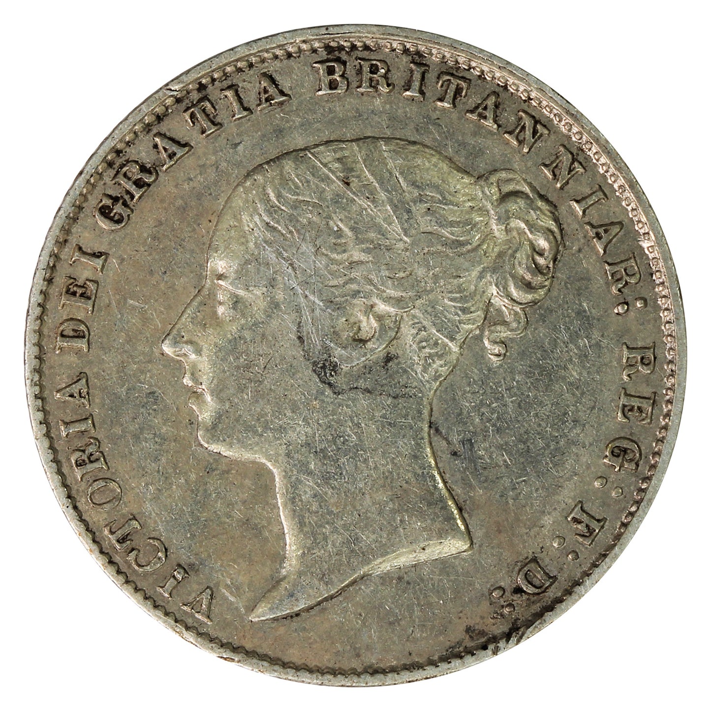Great Britain 1865 Die #2 6 Pence Very Fine (VF20)