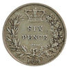 Great Britain 1869 Die #12 6 Pence Fine (F12)