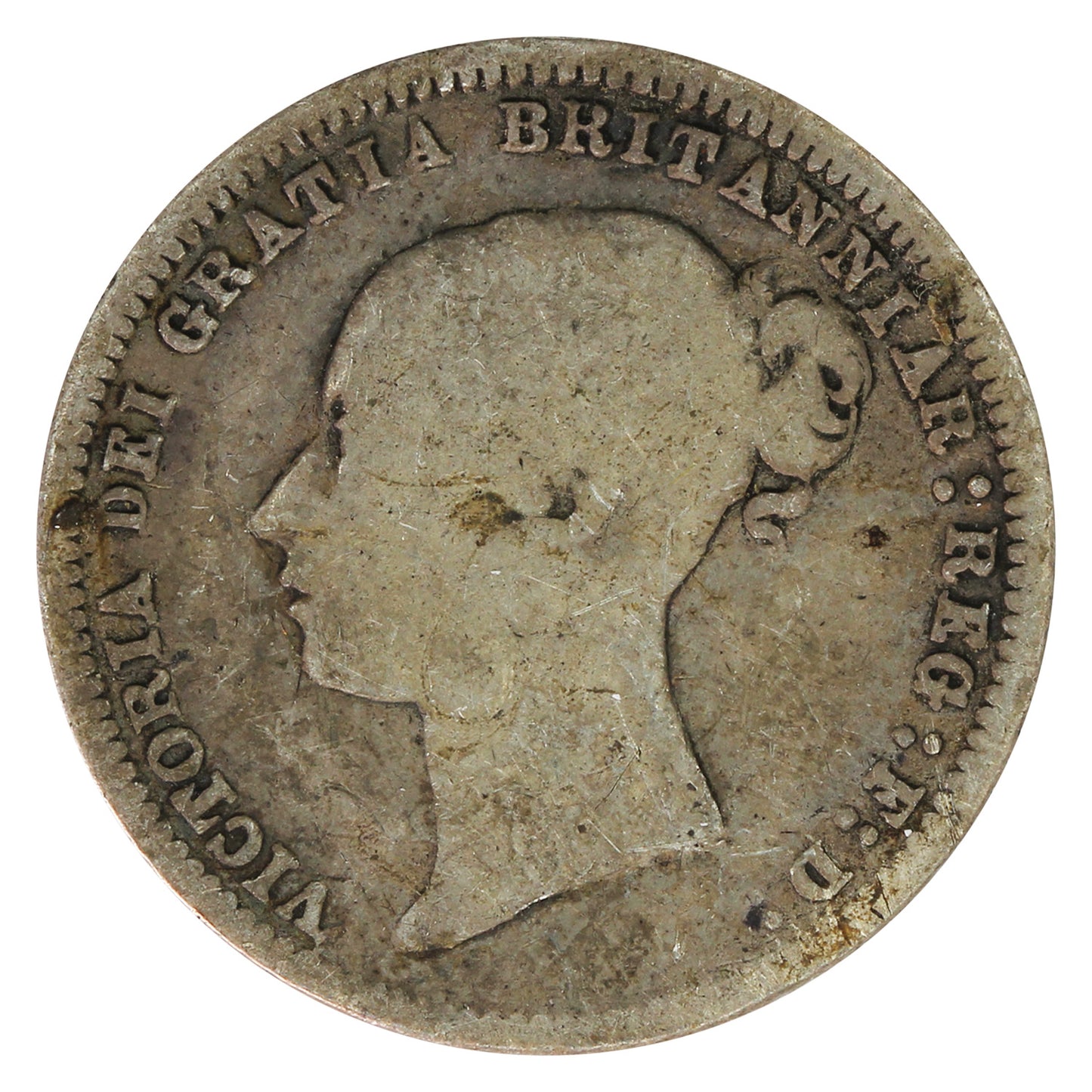 Great Britain 1873 Die #48 6 Pence Very Good (VG8)