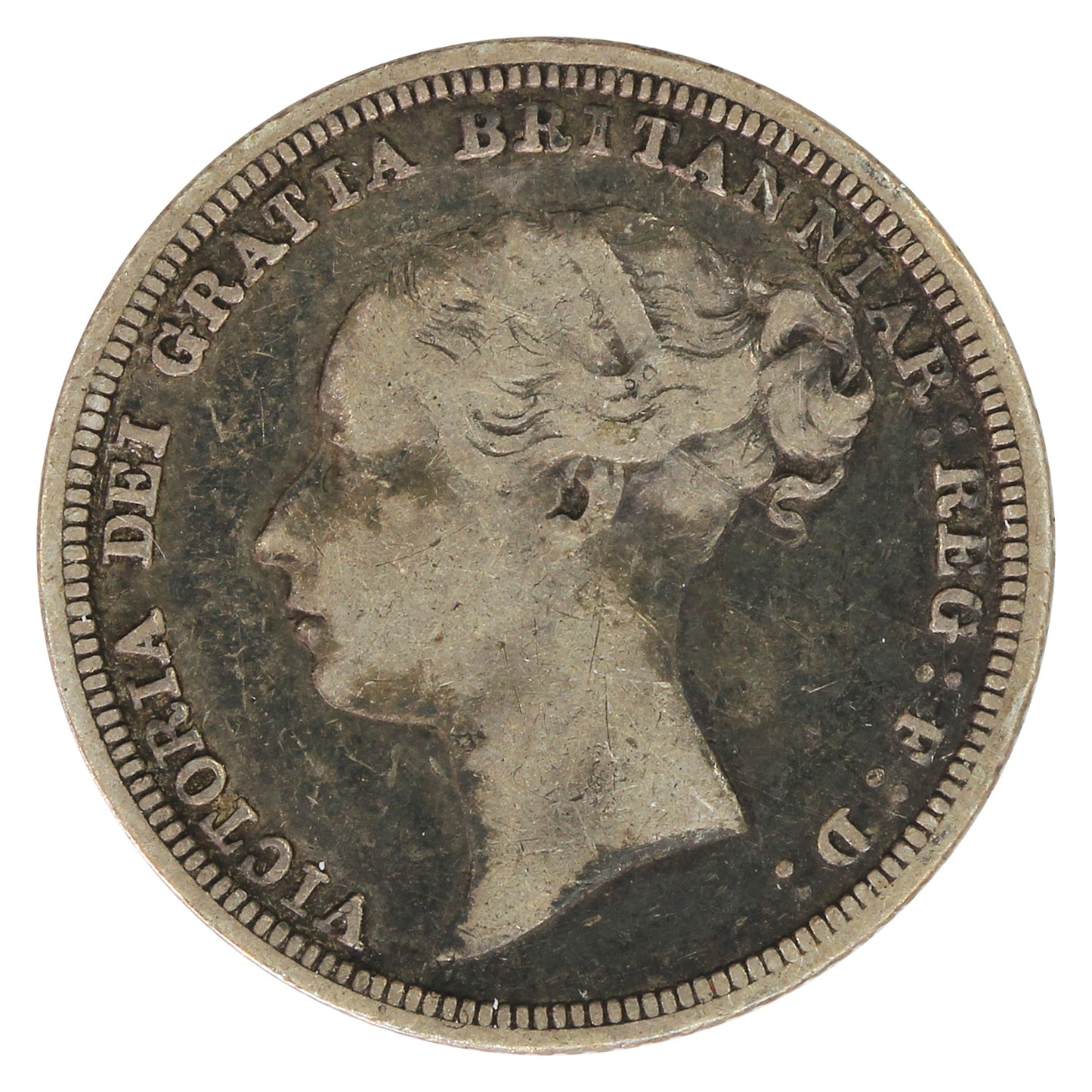 Great Britain 1881 6 Pence Fine (F12)