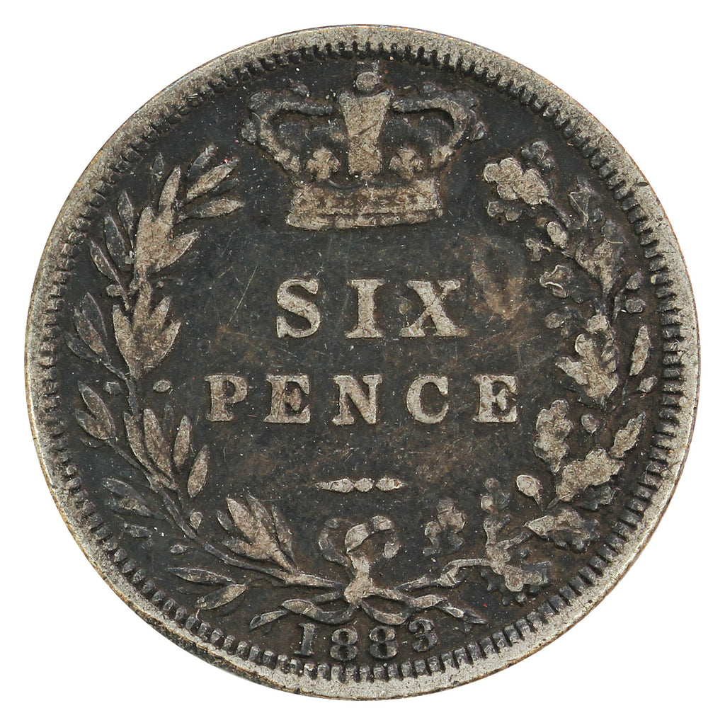 Great Britain 1883 6 Pence Very Fine (VF20)